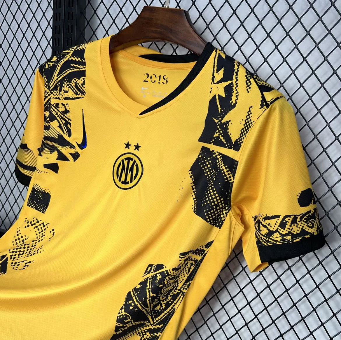 Inter Milan maillot foot third 2024/2025 jaune