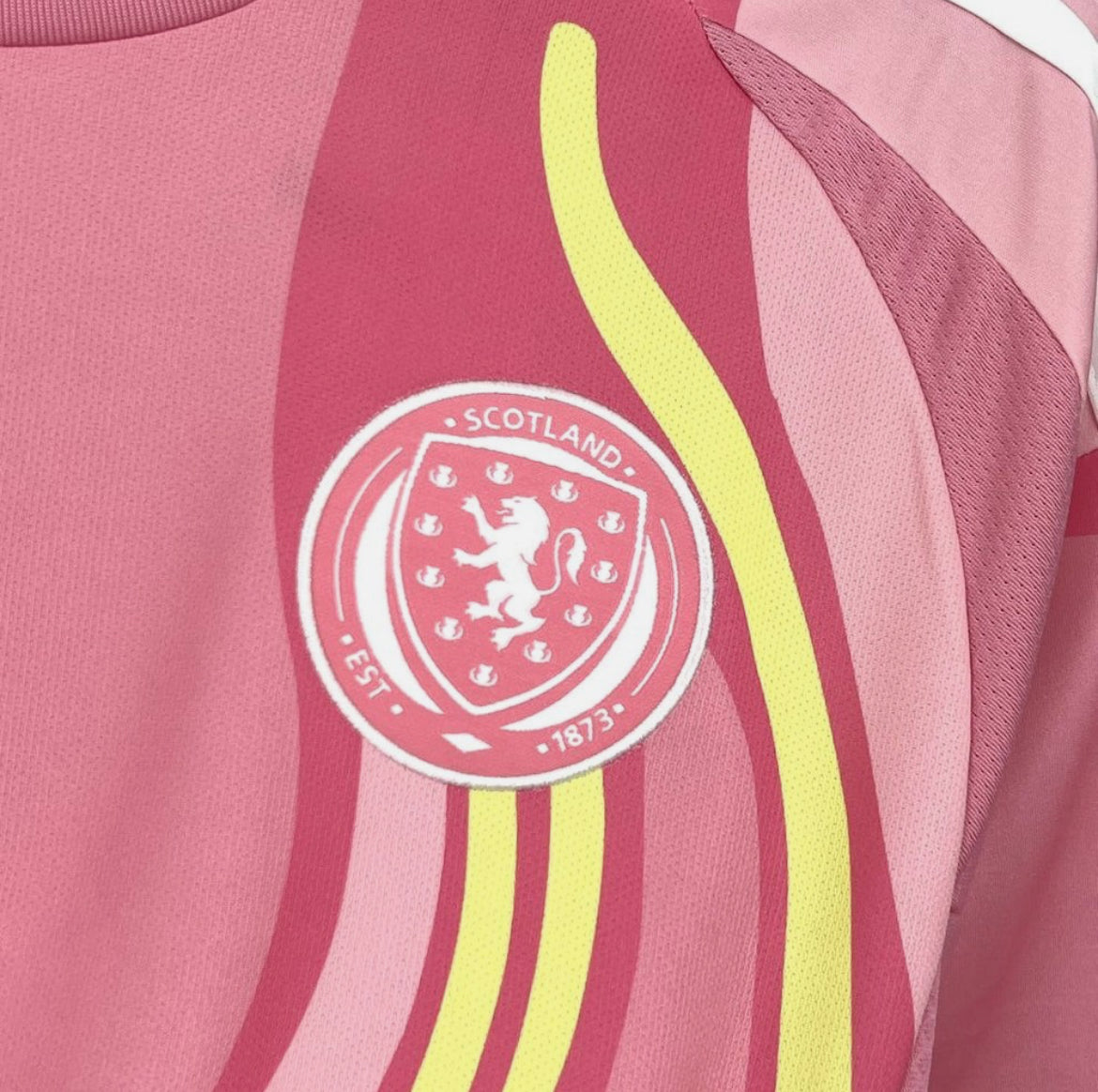Maillot Ecosse Extèrieur Rose 2025/2026