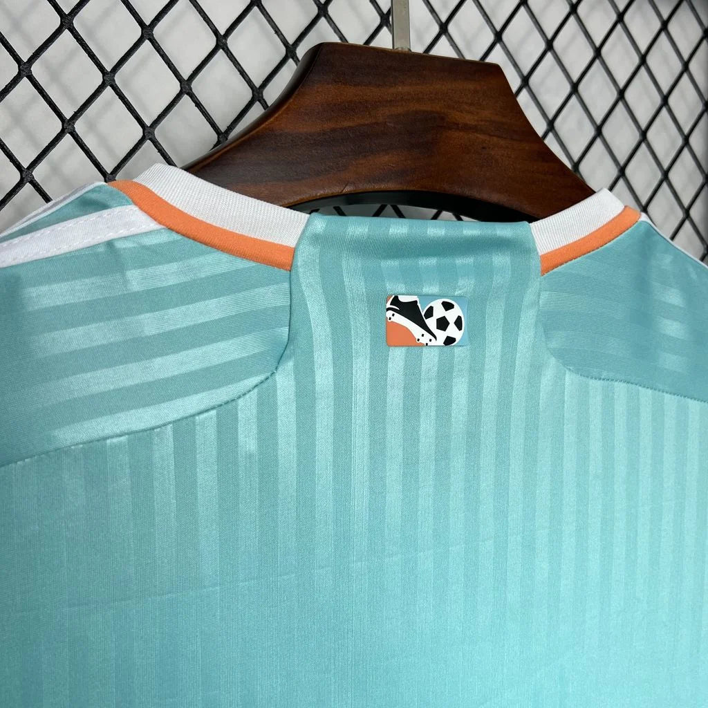 Inter Miami Maillot foot 2024/2025 Third Vert Bleu Version Retro