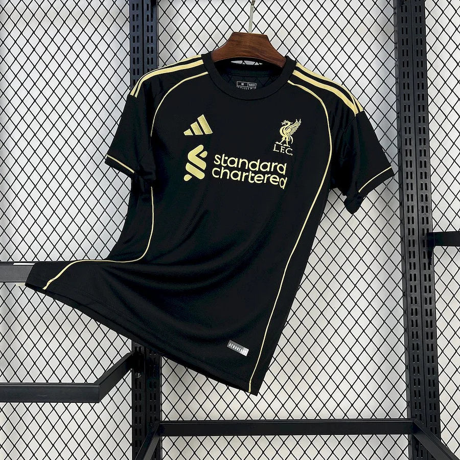 Liverpool maillot foot noir 2025/2026