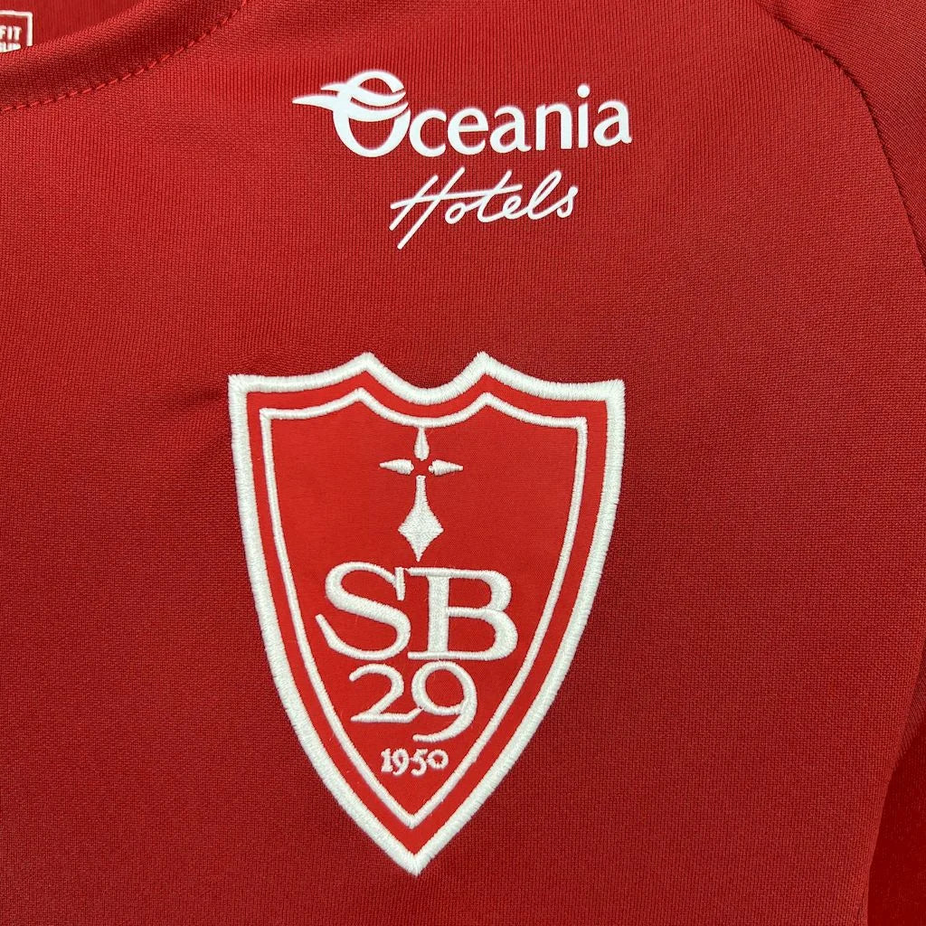 Brest maillot foot domicile 2024/2025