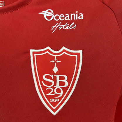 Brest maillot foot domicile 2024/2025
