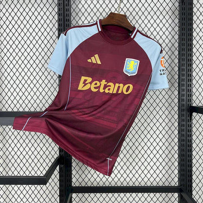 Aston Villa maillot foot domicile 2025/2026