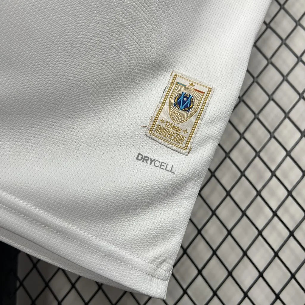Olympique de Marseille maillot foot 125 ans 2024/2025 OM blanc