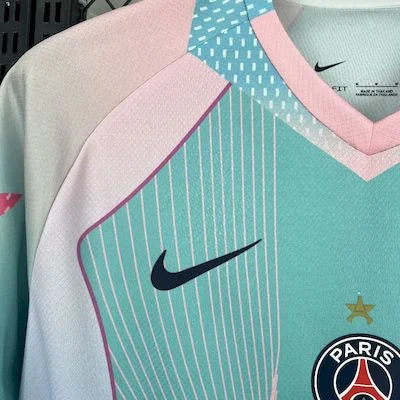 PSG Paris Saint Germain maillot foot concept bleu 2025/2026