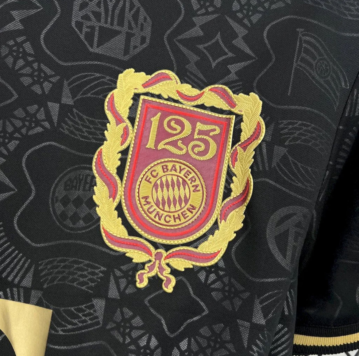 Bayern Munich maillot foot noir 2025/2026