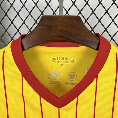 RC Lens maillot foot domicile 2025/2026