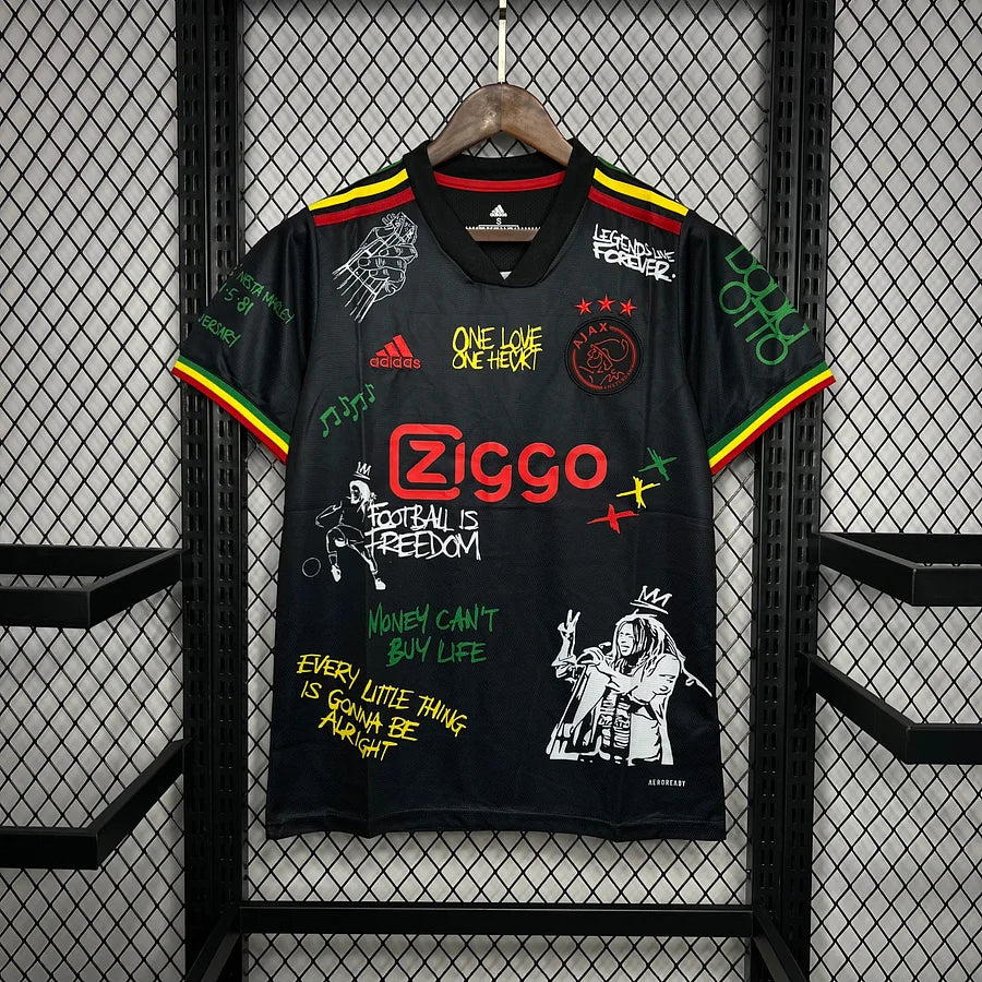 AJAX maillot foot 2021/2022 Bob Marley Concept