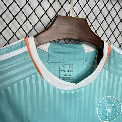 Inter Miami Maillot foot 2024/2025 Third Vert Bleu Version Retro