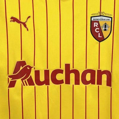 RC Lens maillot foot domicile 2025/2026