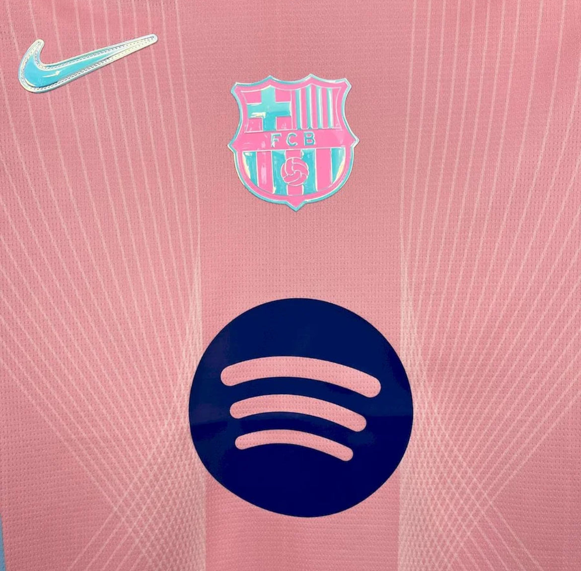FC Barcelone maillot foot rose 2025/2026