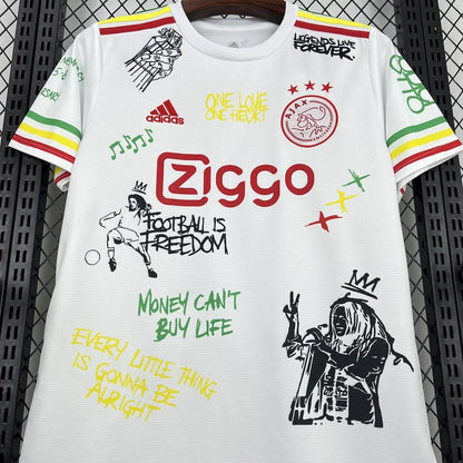 Ajax Amsterdam Bob Marley maillot foot 2025/2026
