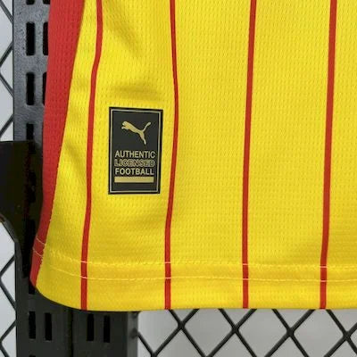 RC Lens maillot foot domicile 2025/2026