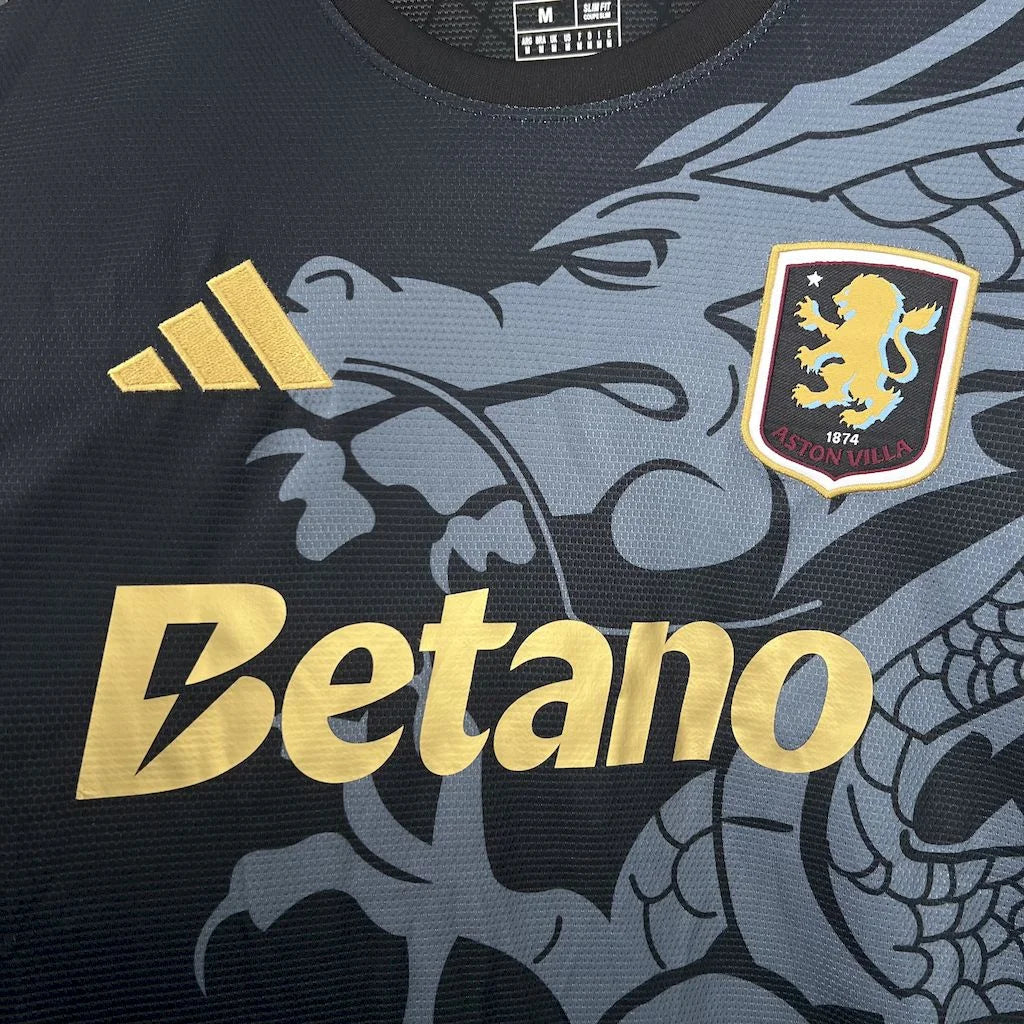 Aston Villa maillot foot extérieur 2025/2026