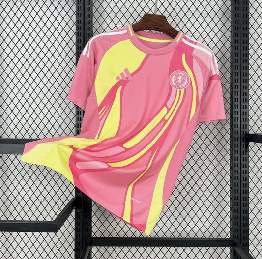 Maillot Ecosse Extèrieur Rose 2025/2026