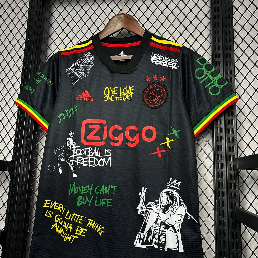 AJAX maillot foot 2021/2022 Bob Marley Concept