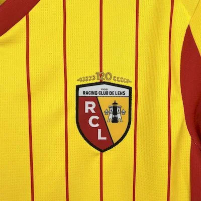RC Lens maillot foot domicile 2025/2026
