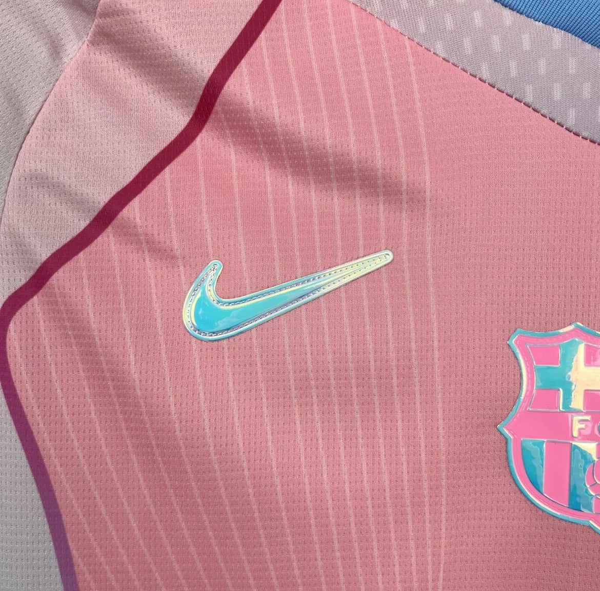 FC Barcelone maillot foot rose 2025/2026