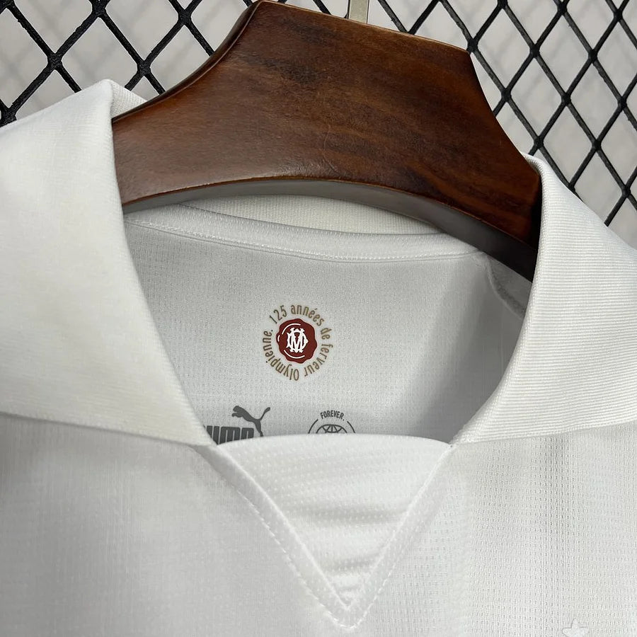Olympique de Marseille maillot foot 125 ans 2024/2025 OM blanc